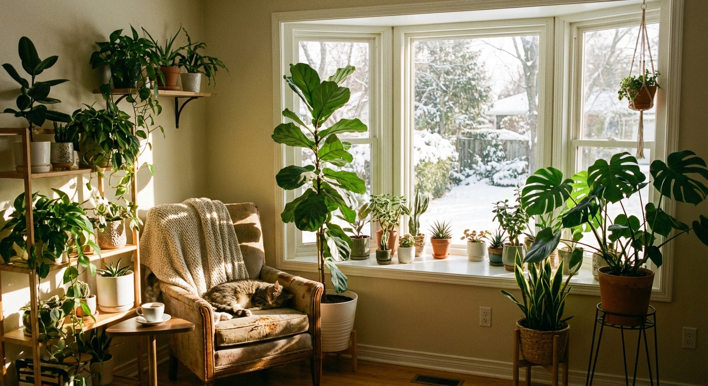 Transitioning Indoor Plants for Winter Dormancy