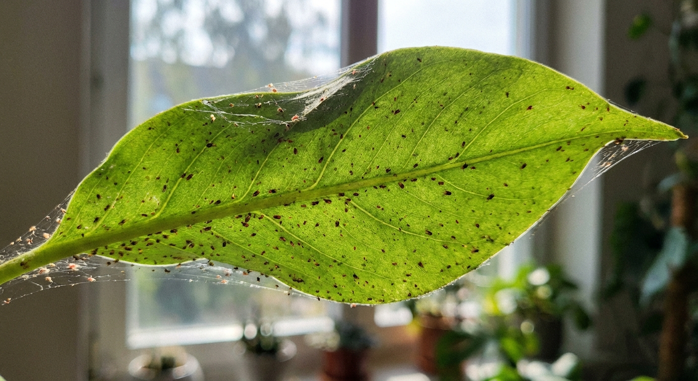Spider Mites on Houseplants