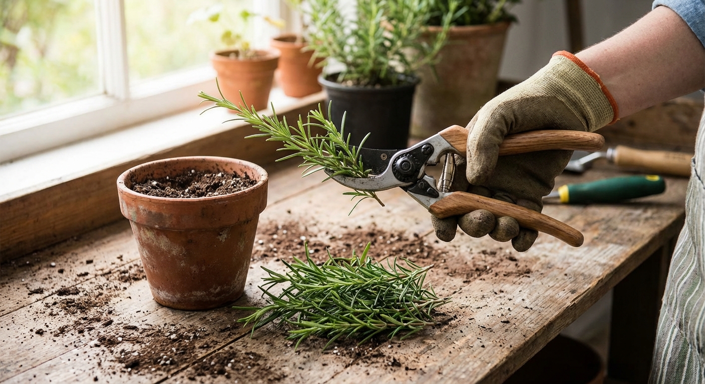 How to Propagate Rosemary from Cuttings