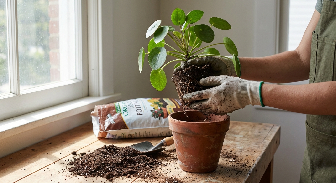 How to Repot a Houseplant