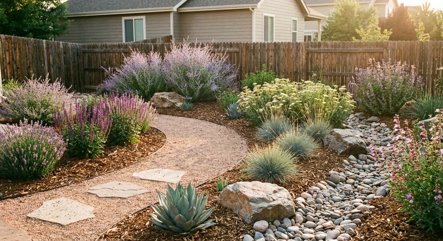 Design a Drought-Tolerant Xeriscape Garden