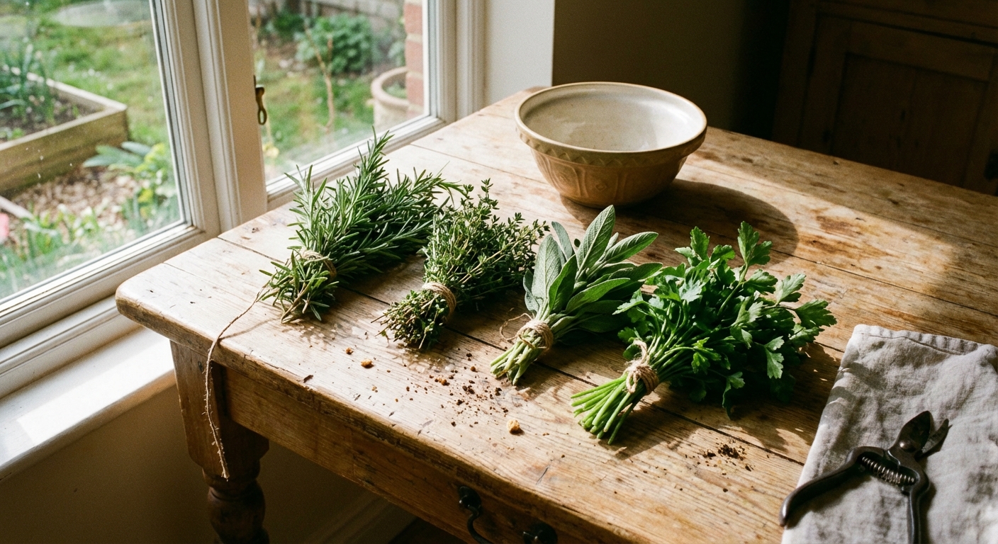 Harvest, Dry, and Store Herbs for Winter