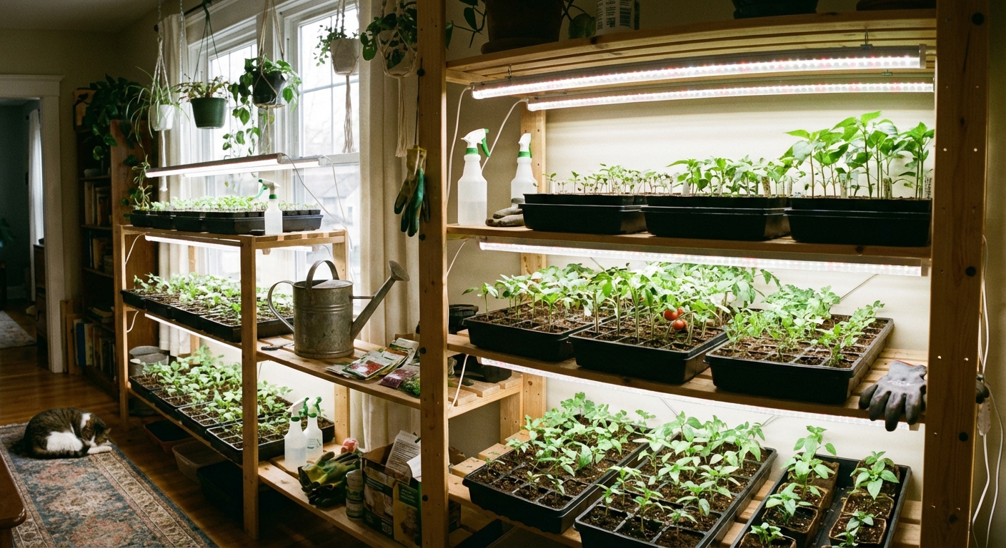 How to Start Seeds Indoors