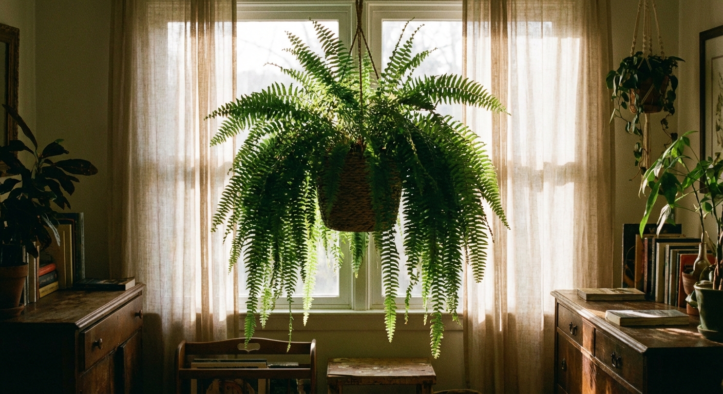 Boston Fern Care Indoors and Outdoors