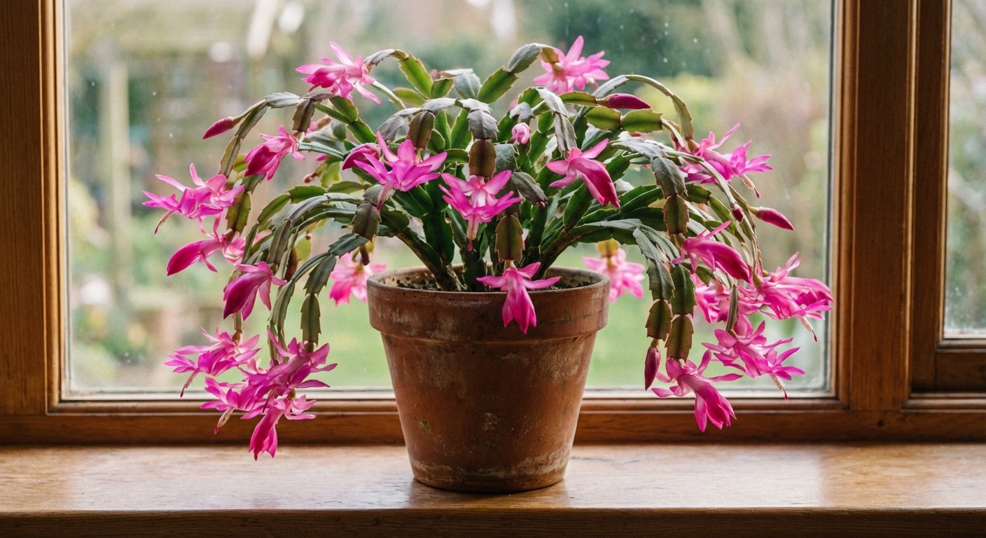 Christmas Cactus Care and How to Make It Bloom