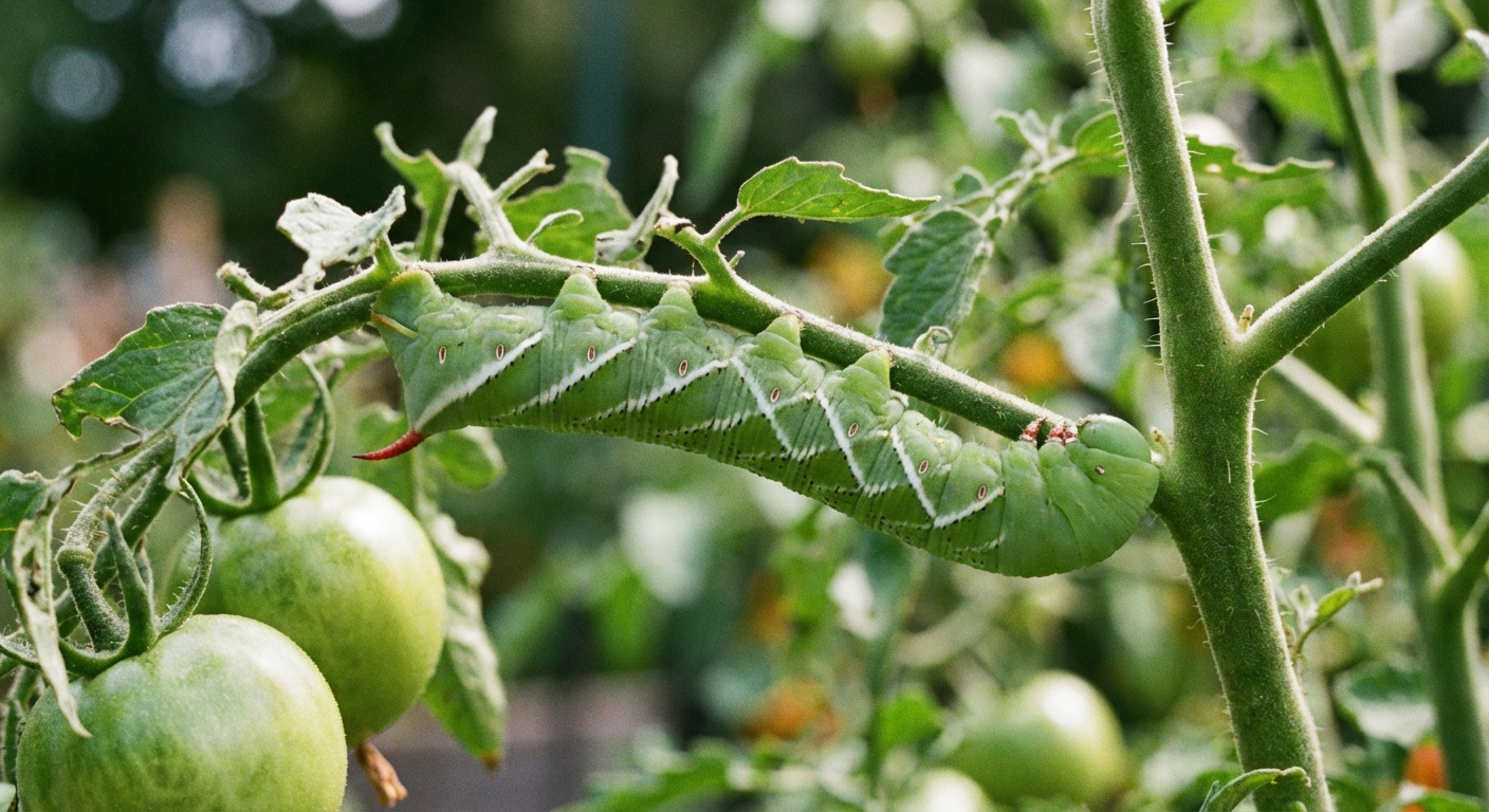 How to Get Rid of Tomato Hornworms Naturally