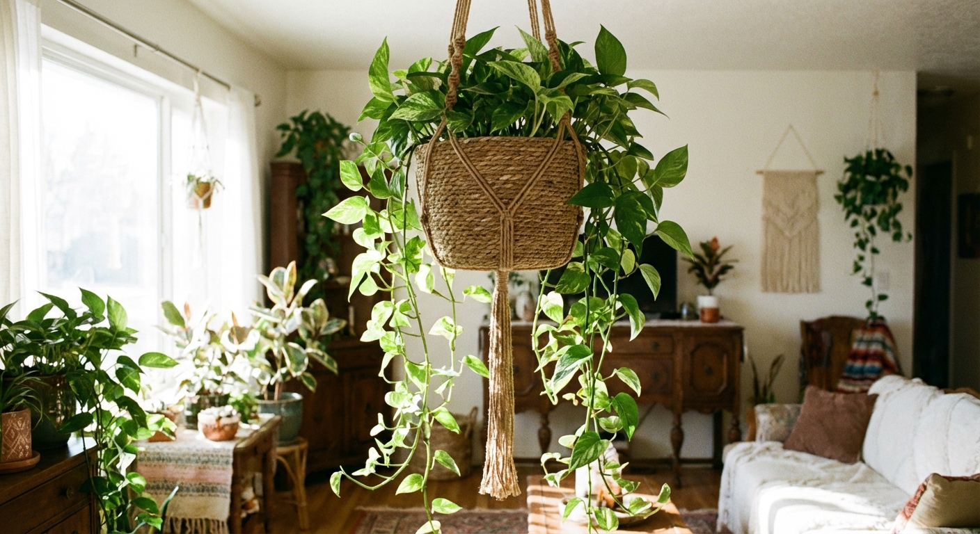 9 Trailing Houseplants for High Shelves and Hanging Baskets