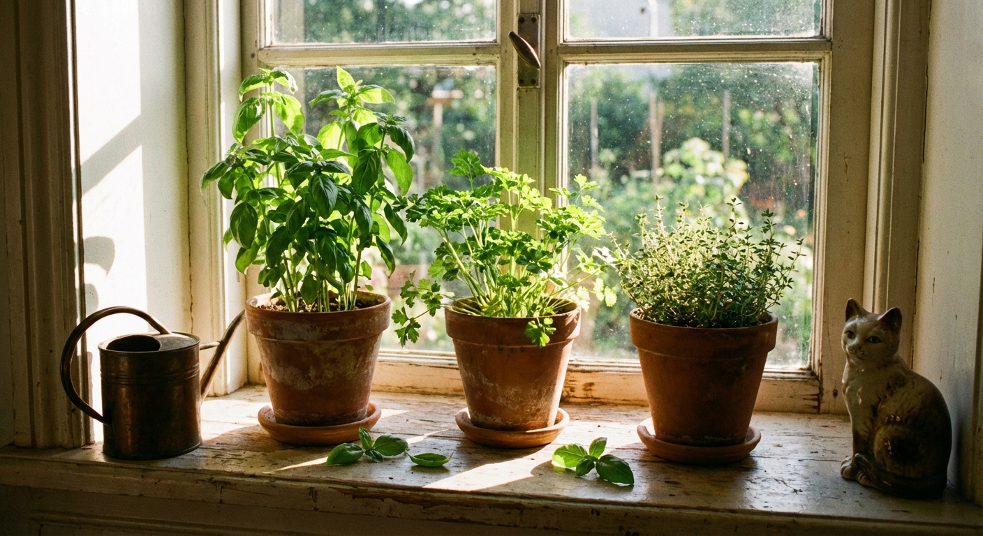 Growing Herbs Indoors Year-Round