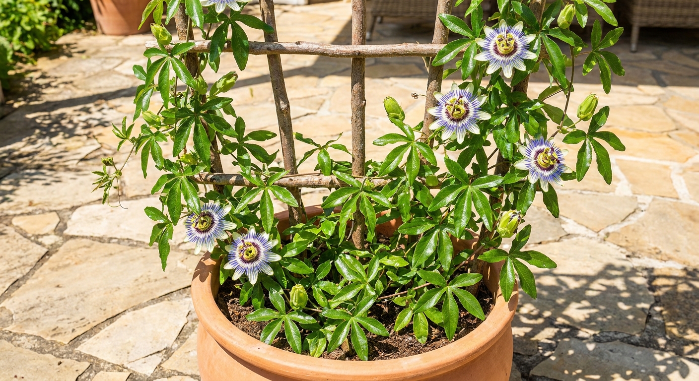 Featured image for Passion Flower Vine Care in Pots and on Trellises