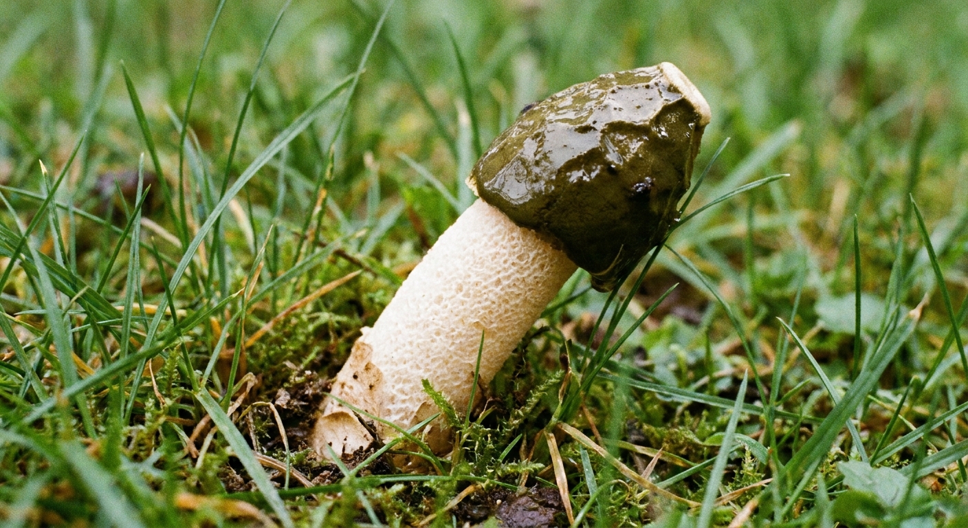 Featured image for Stinkhorn Mushrooms in the Lawn