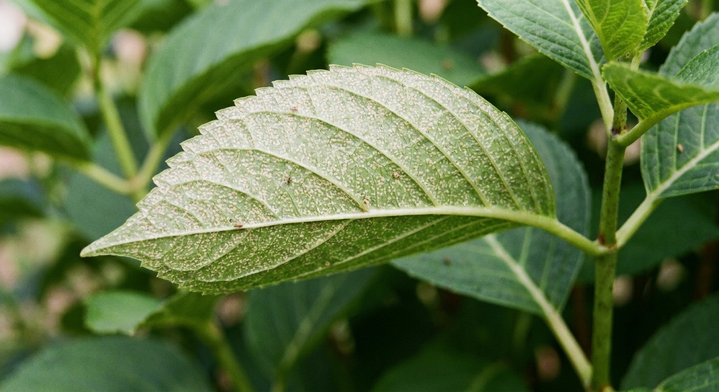 Hydrangea Lace Bugs: Stippled Leaves and What to Do