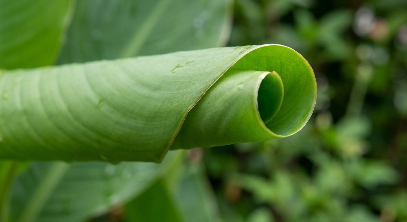 Canna Leaf Roller Caterpillars: Rolled Leaves and Control
