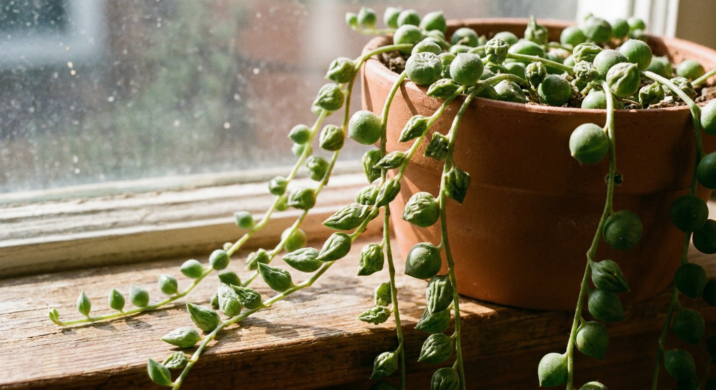 Featured image for Why Your String of Pearls Is Shriveling or Dropping Beads