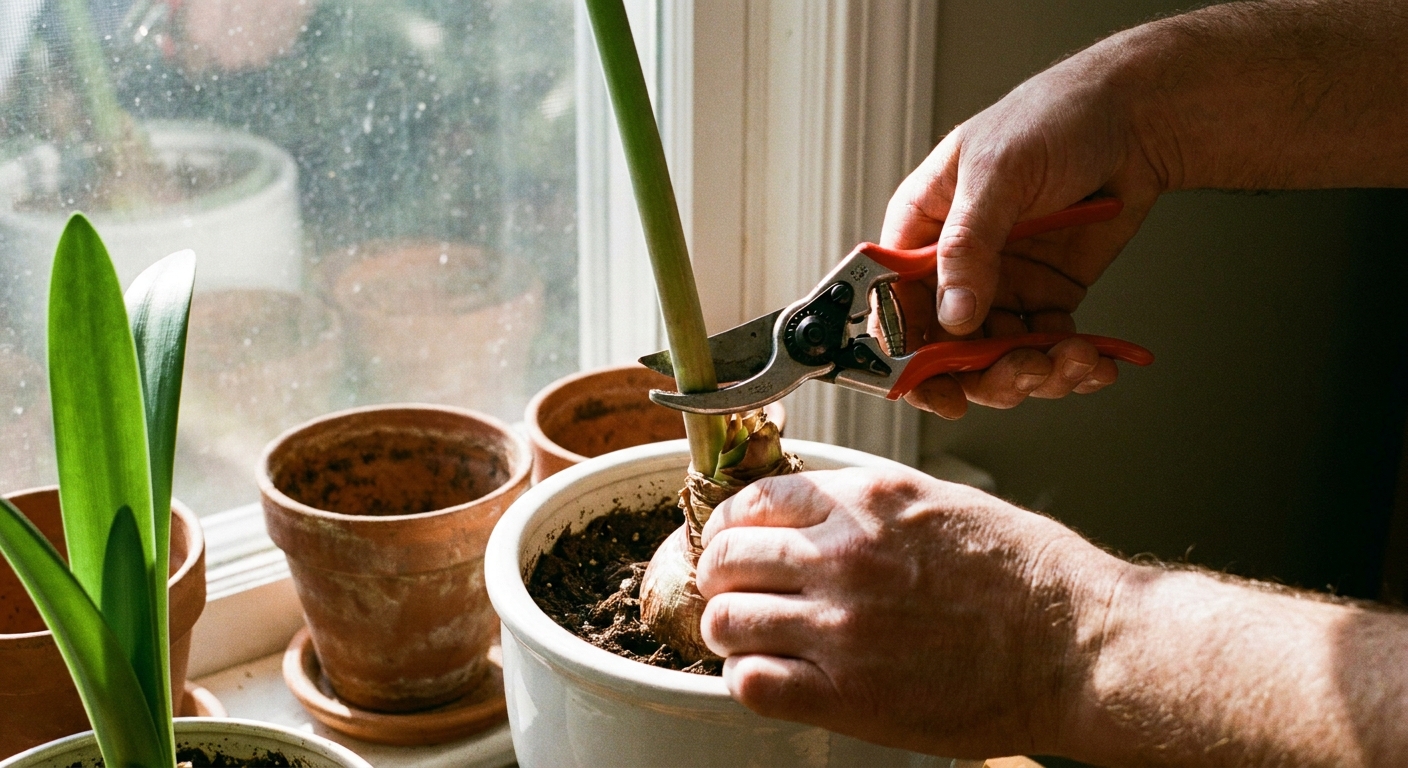Featured image for What To Do With Amaryllis After It Blooms