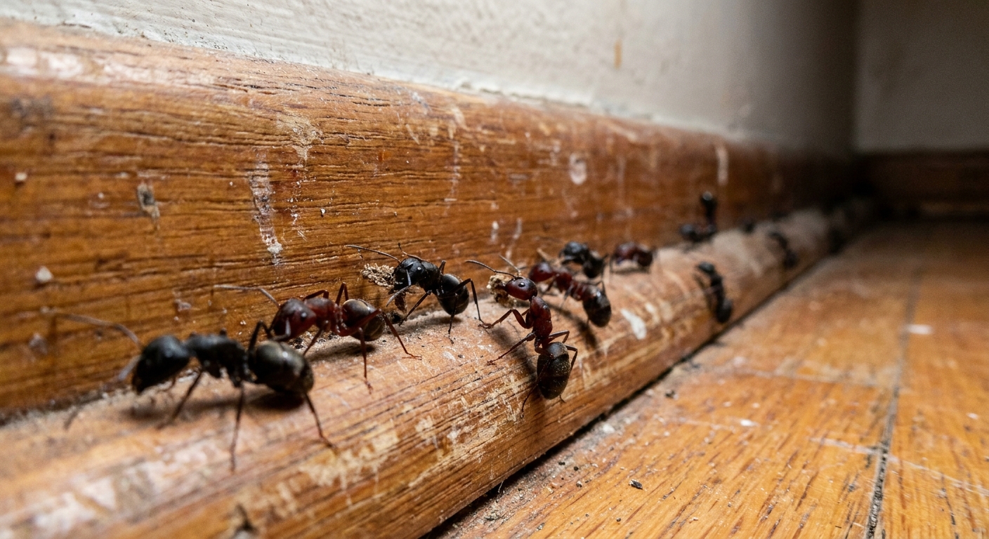 Featured image for Carpenter Ants in the House and Yard