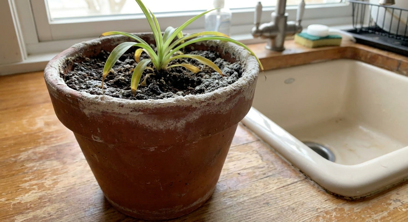 Featured image for Hard Tap Water and Houseplants