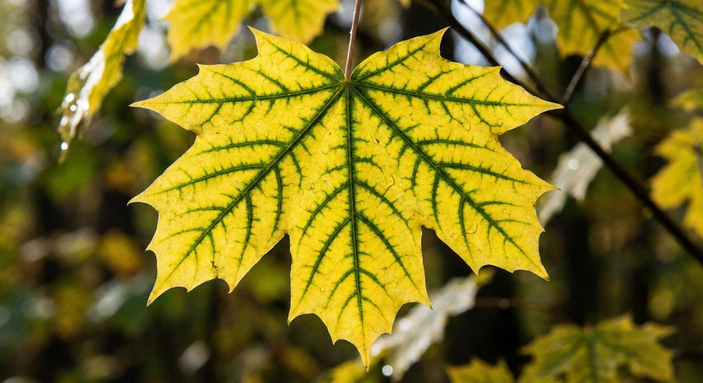 Featured image for Iron Chlorosis: Yellow Leaves with Green Veins