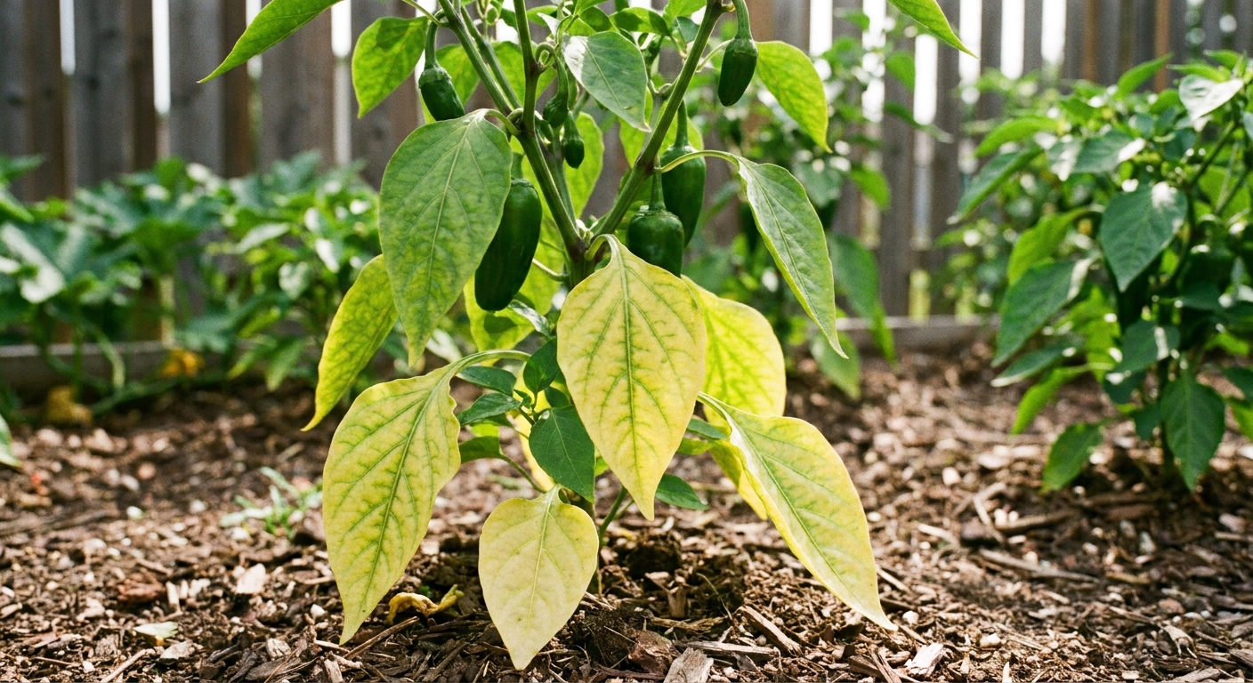 Featured image for Why Are My Pepper Plant Leaves Turning Yellow?