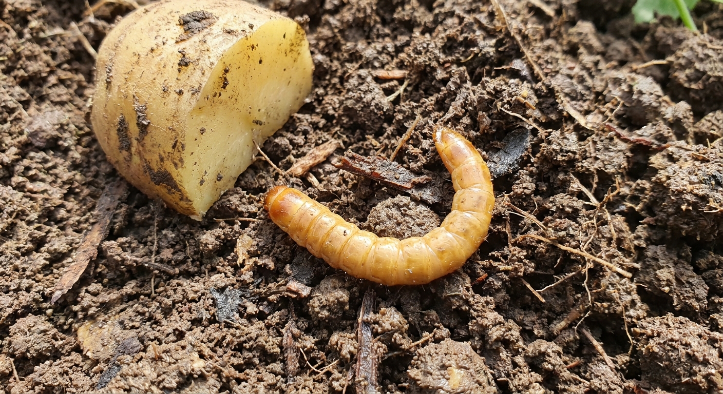 Featured image for Wireworm Damage in the Garden