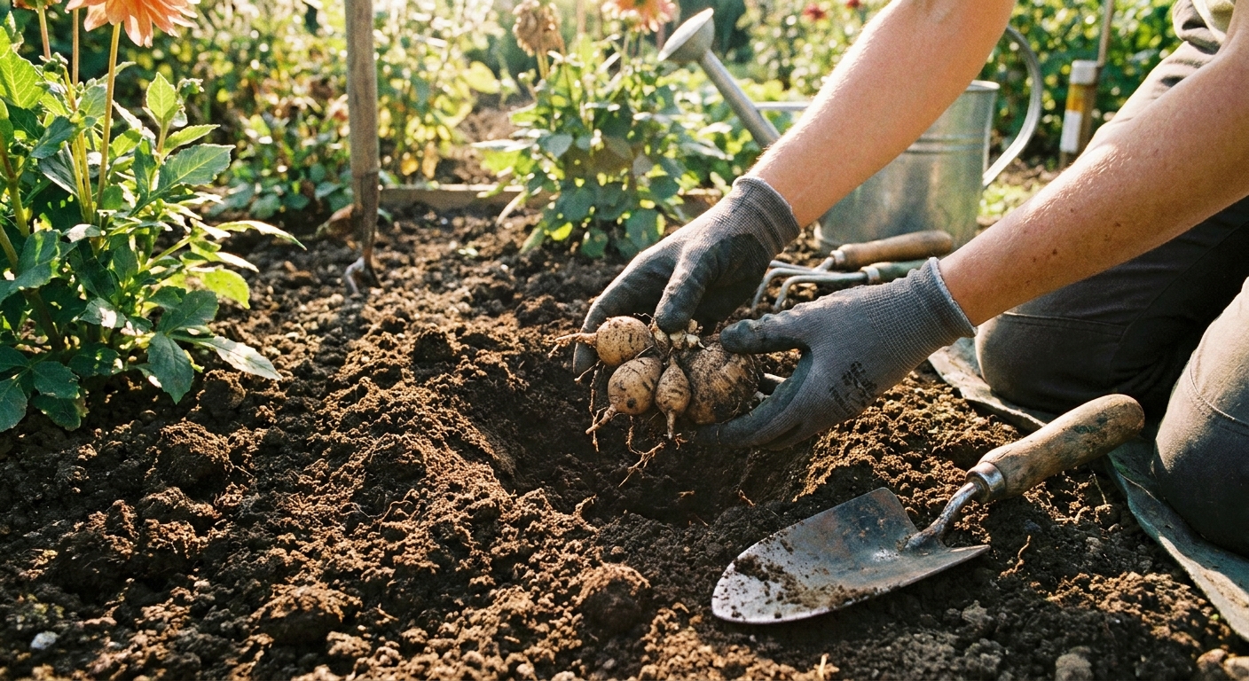 Featured image for How to Plant Dahlia Tubers in Spring