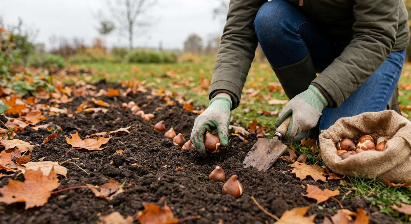 Featured image for Plant Tulip and Daffodil Bulbs in Fall