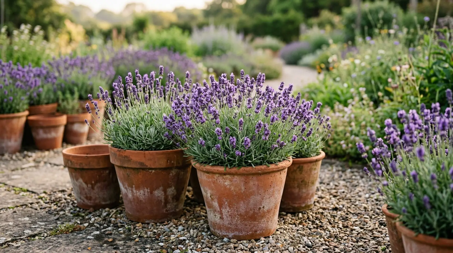 Featured image for Lavender in Pots: Container Care and Overwintering