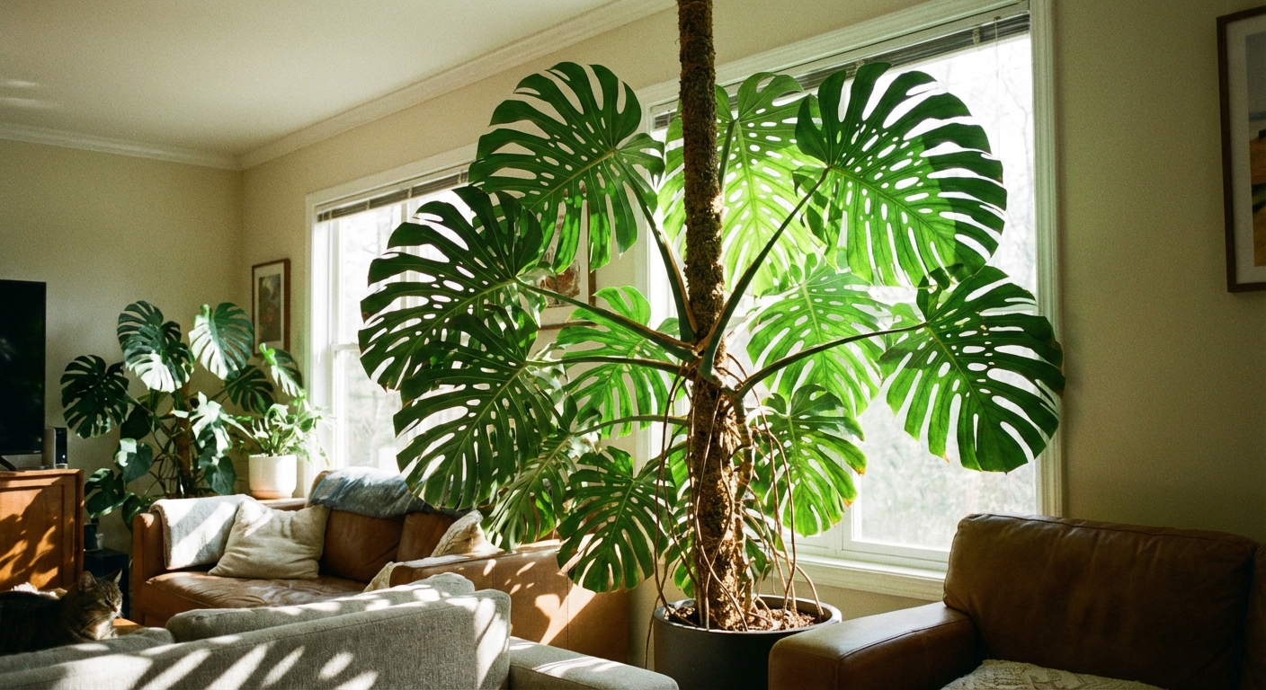 How to Encourage Fenestration in Monstera Leaves