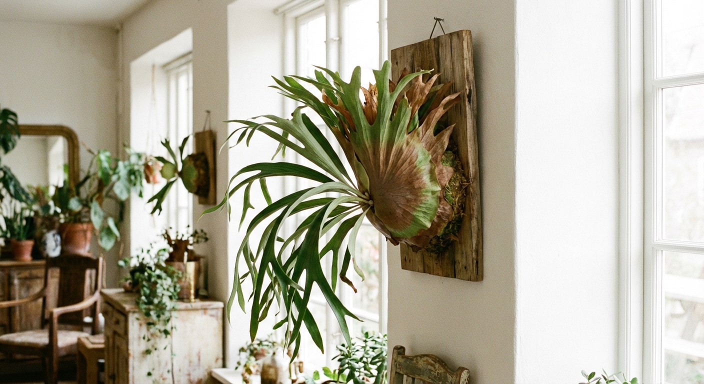 Featured image for Staghorn Fern Care and Mounting
