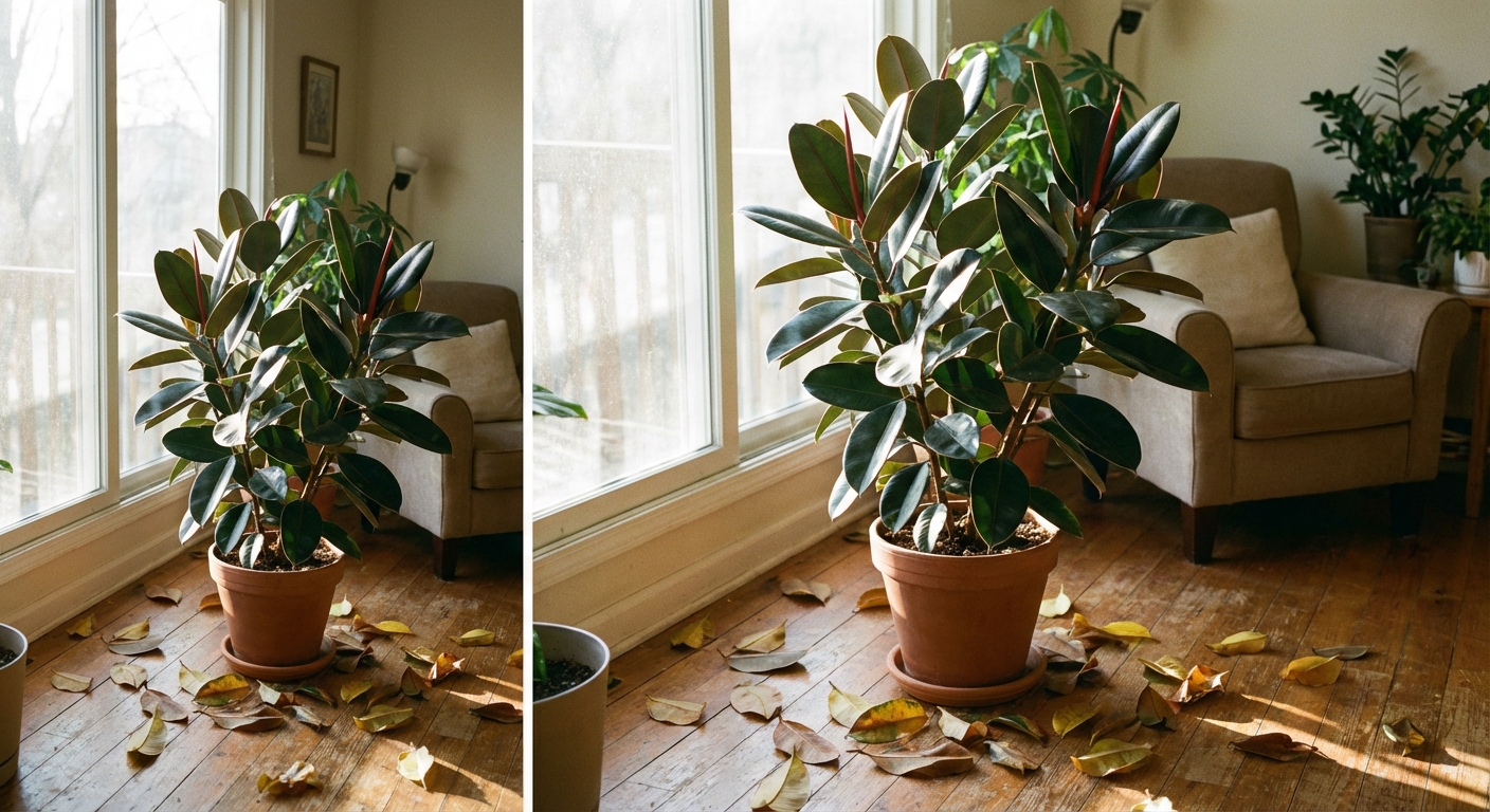 Featured image for Why Is My Rubber Plant Dropping Leaves?