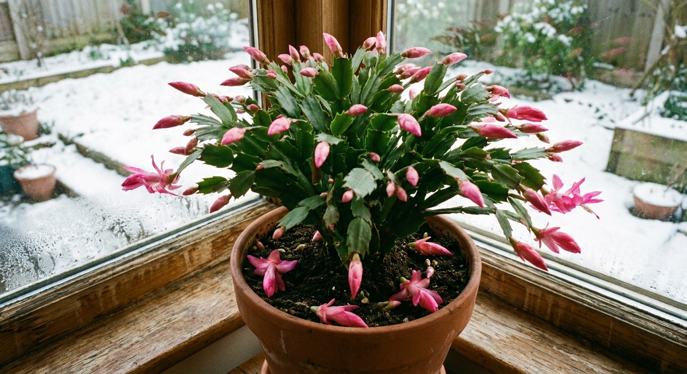 Featured image for Why Your Christmas Cactus Drops Flower Buds