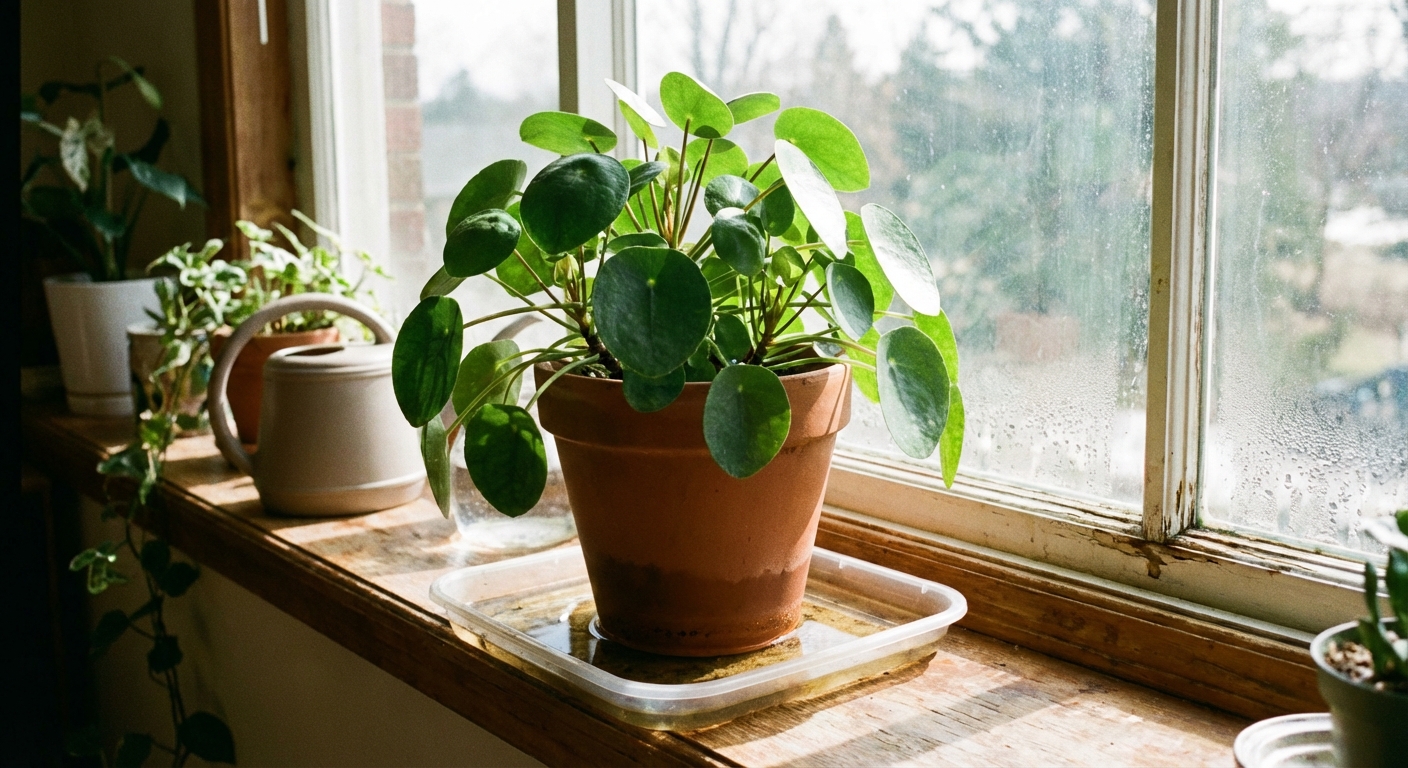Bottom-Watering Indoor Plants