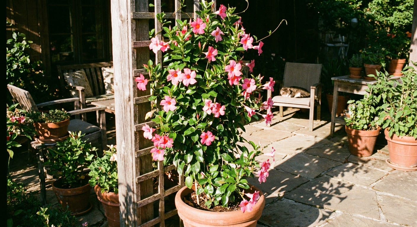 Featured image for Mandevilla and Dipladenia Care