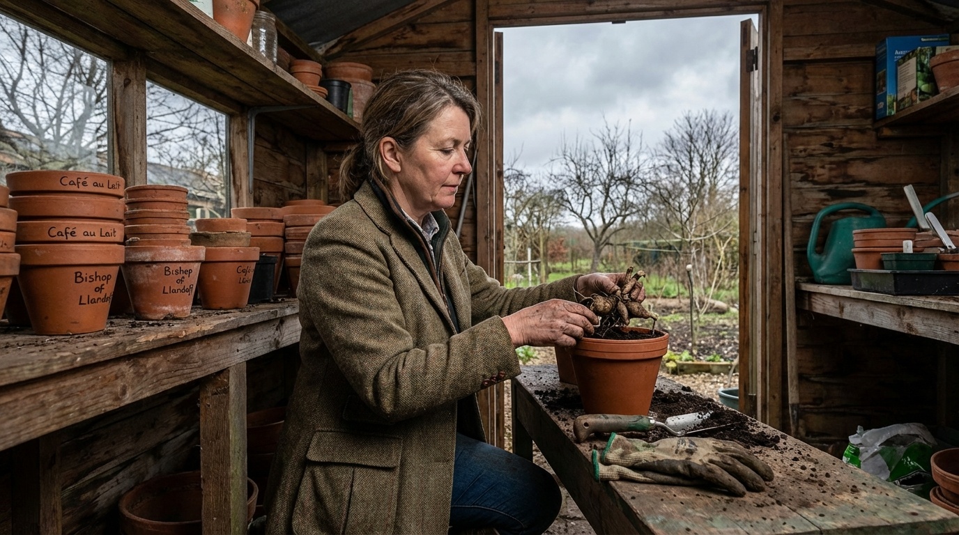 Featured image for Choosing, Inspecting, and Storing Dahlia Tubers