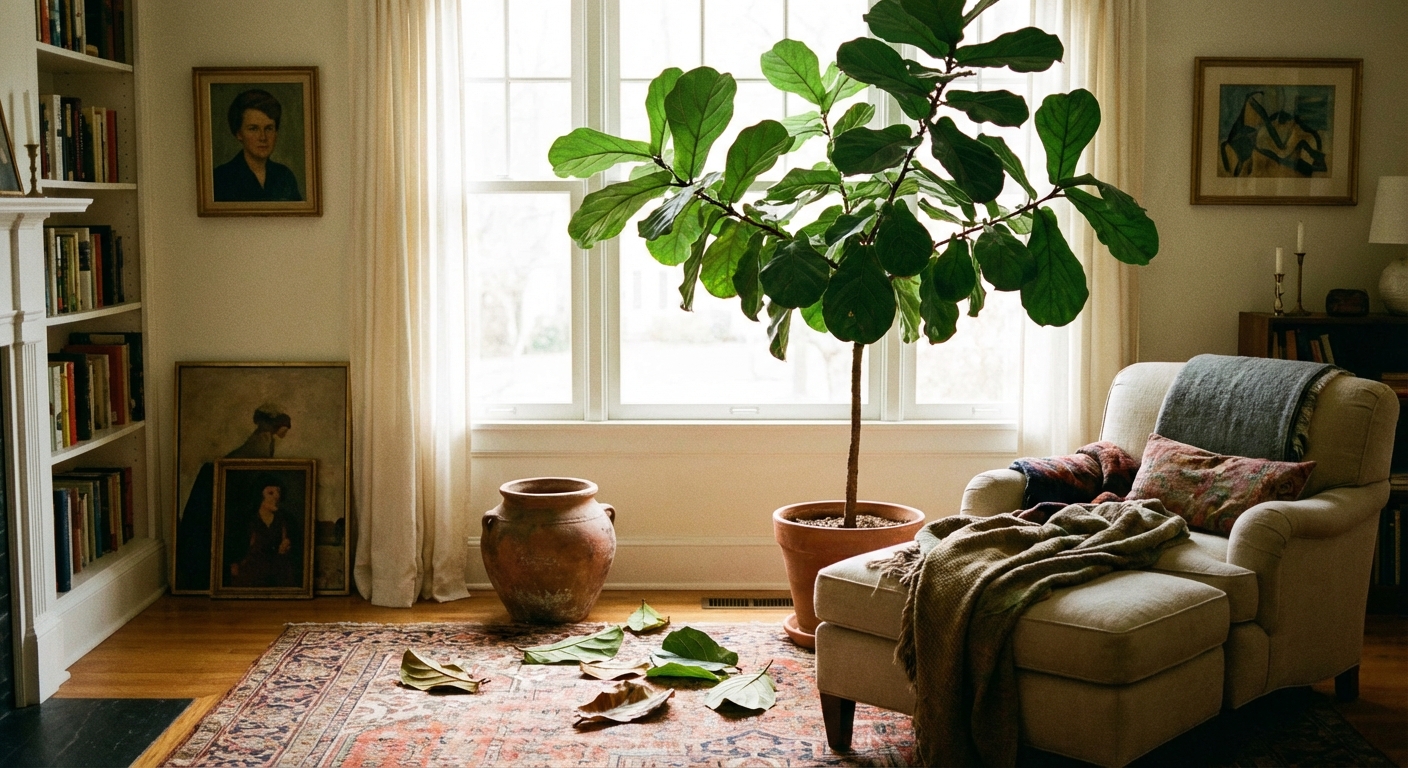 Featured image for Why Is My Fiddle Leaf Fig Dropping Leaves?