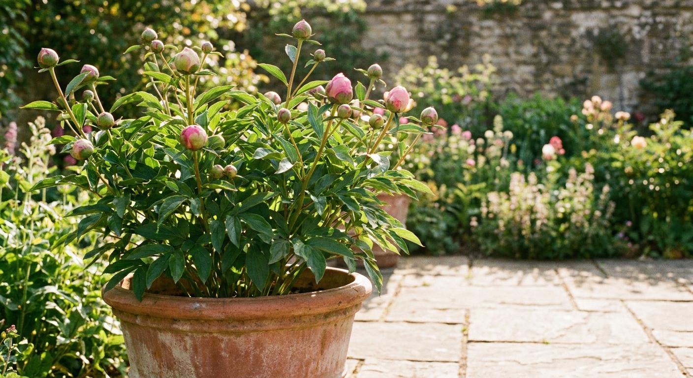 Featured image for Growing Peonies in Pots and Containers