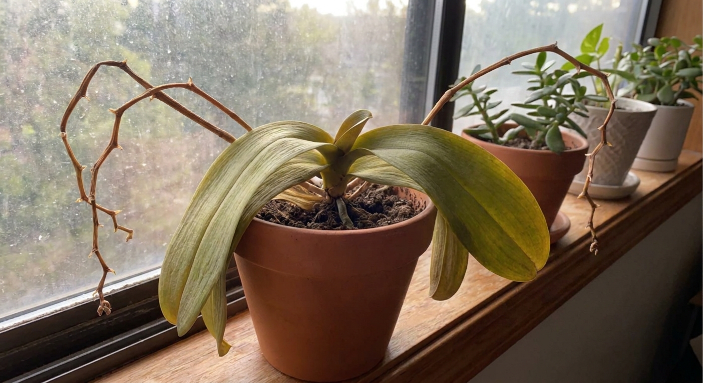 Featured image for How To Rescue A Dying Orchid Plant