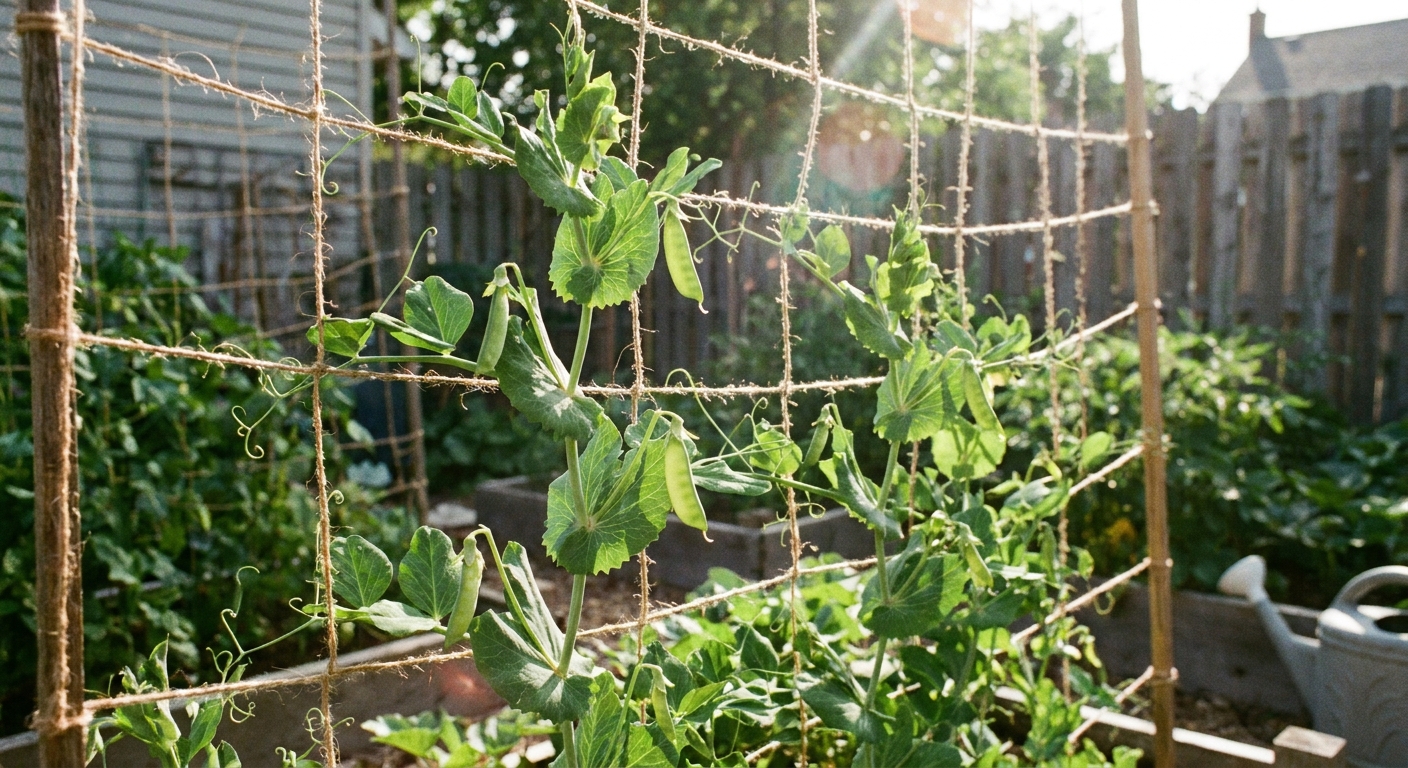 Featured image for How to Grow Peas at Home