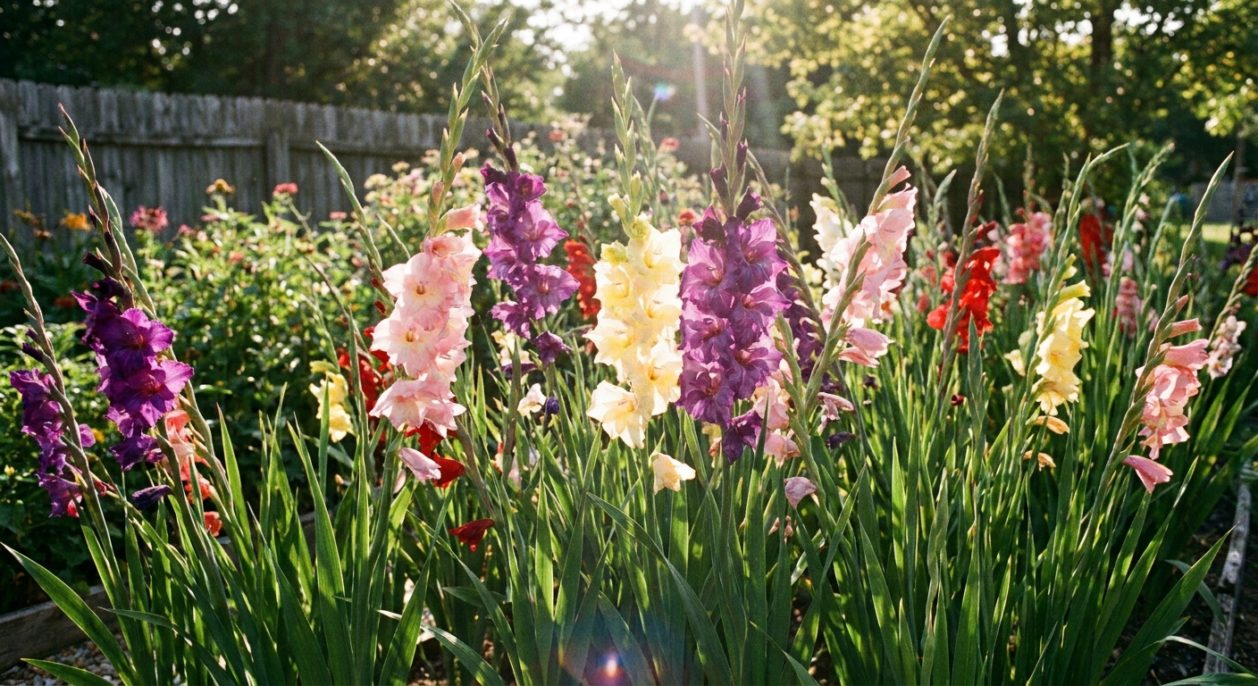 Featured image for Gladiolus: Planting, Staking, and Lifting Corms