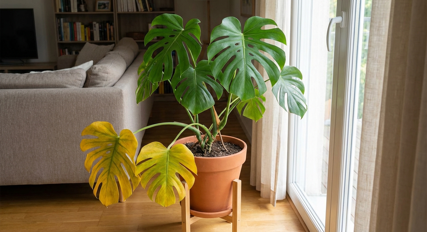 Featured image for Why Is My Monstera Turning Yellow?