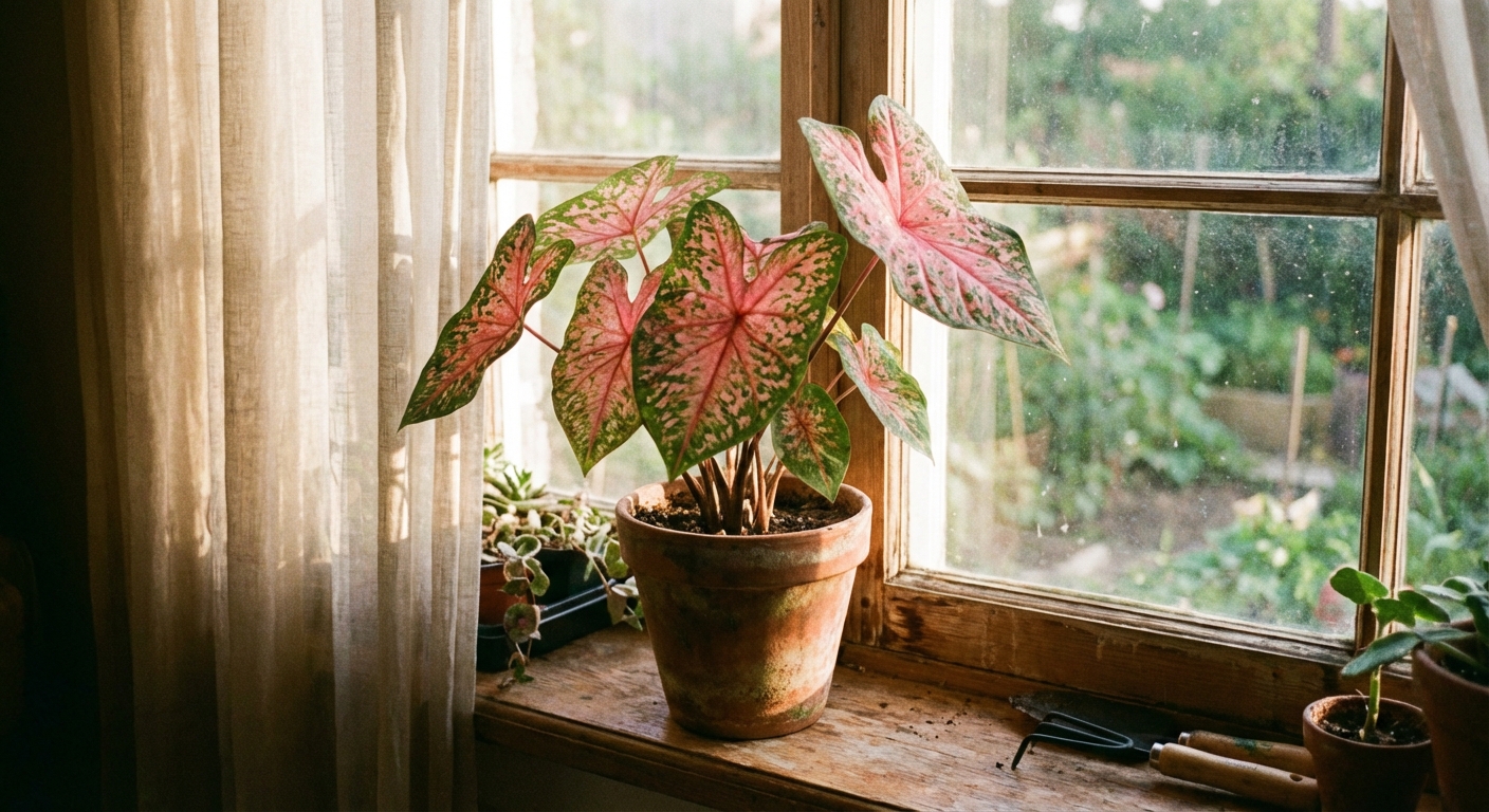 Featured image for Caladium Care for Beginners