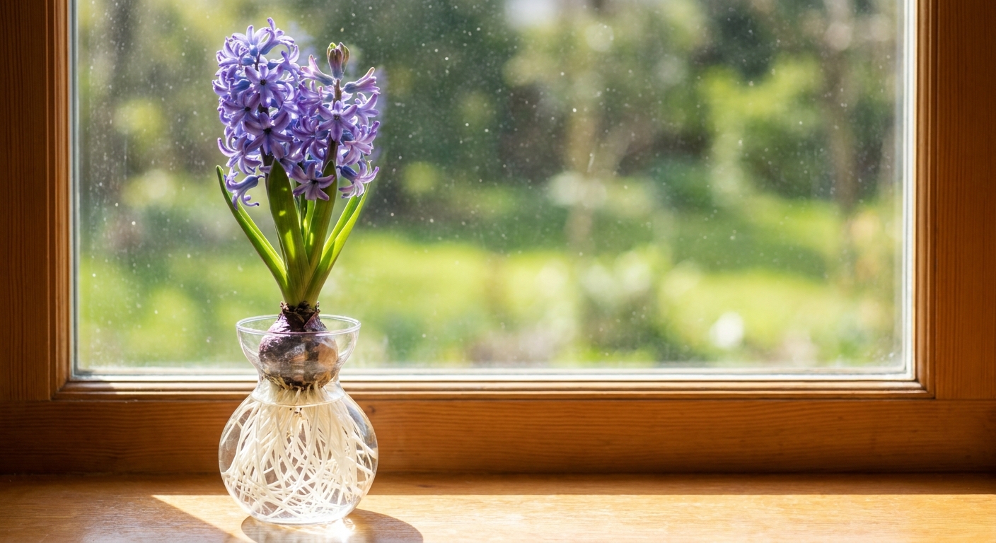 Featured image for Forced Hyacinth Bulbs Indoors