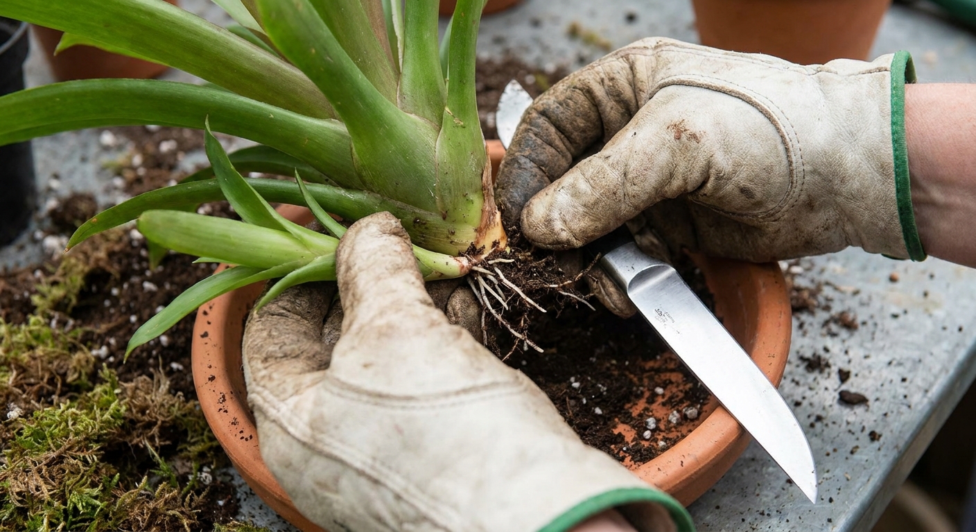 Featured image for Bromeliad Pups: When to Separate and How to Pot Them