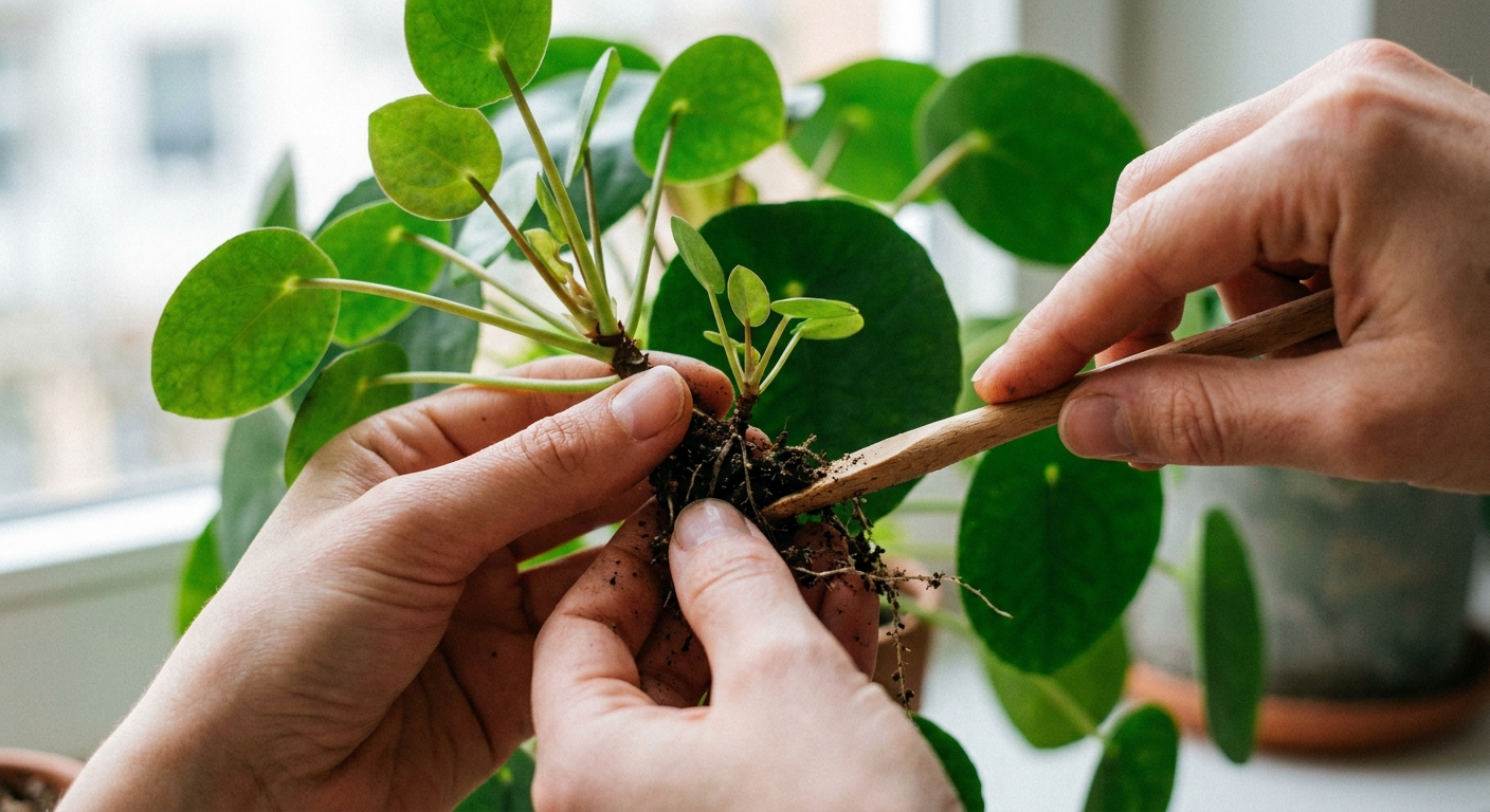 Featured image for Separate and Root Chinese Money Plant Pups