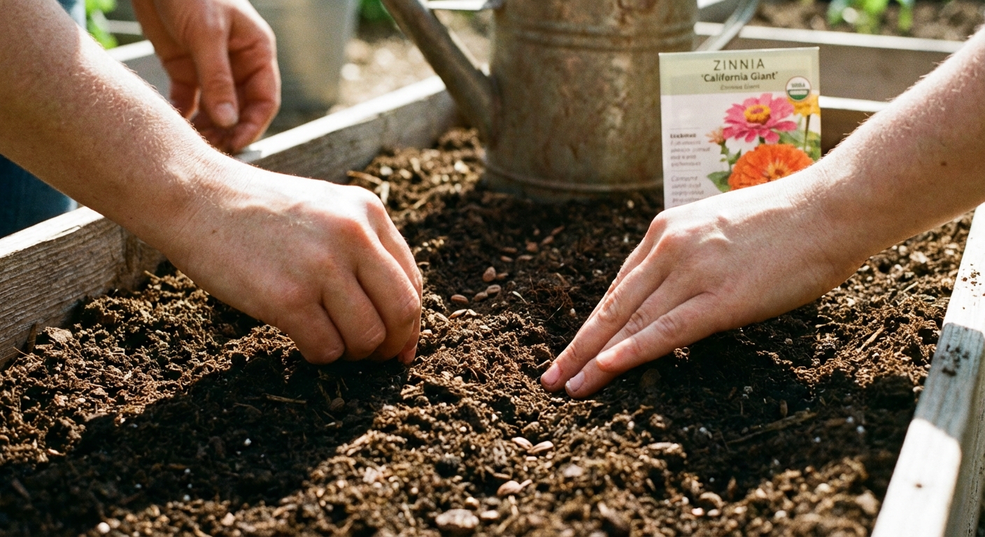 Featured image for How to Grow Zinnias from Seed